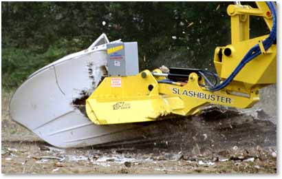 Image of Slashbuster® HD 480B brush cutter mulching boat hull